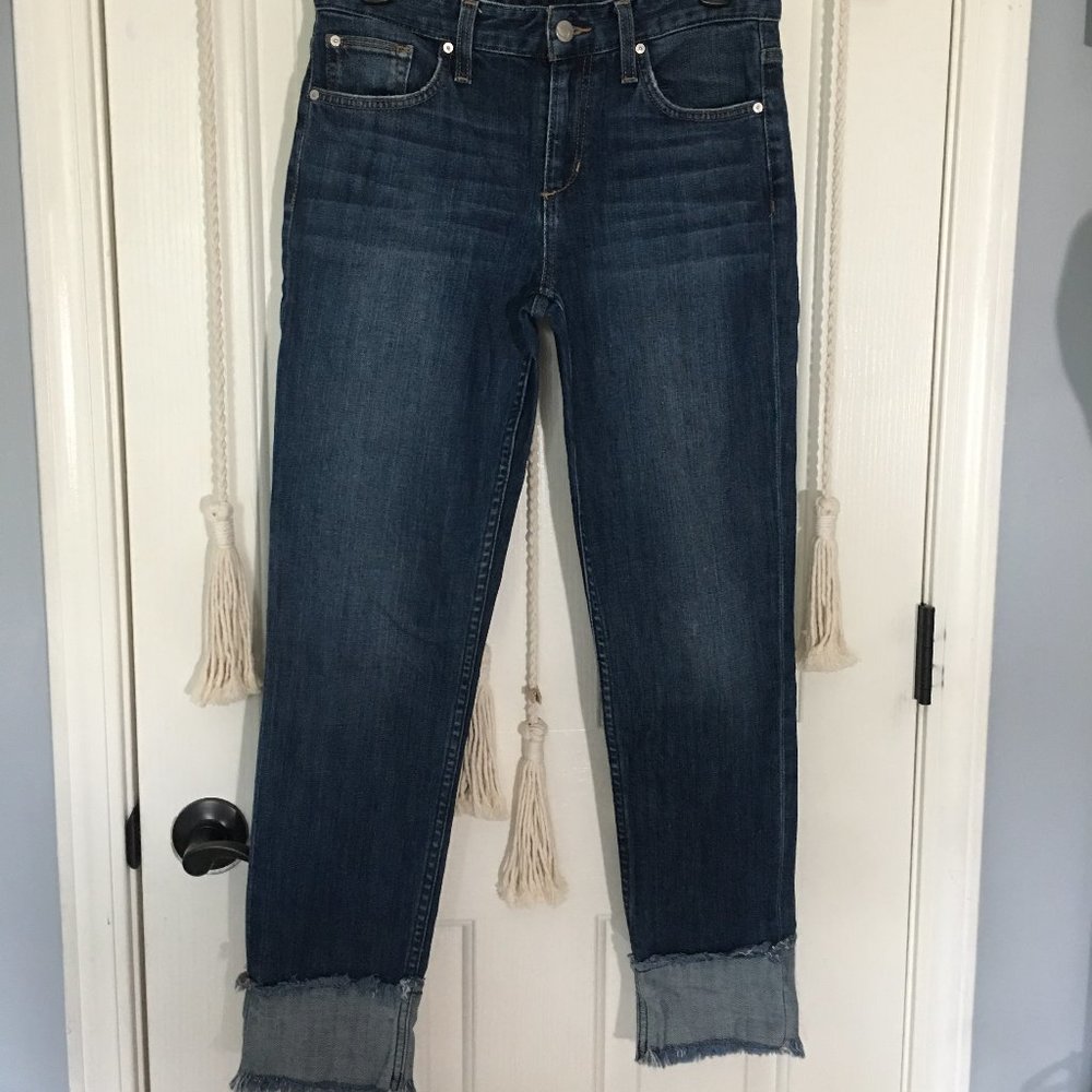 EC Joe's Jeans The Smith Mid Rise Straight Ankle in Lark 25
